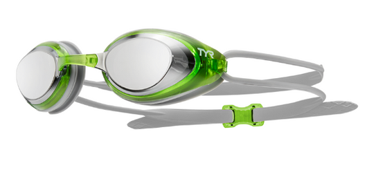 TYR Black Hawk Mirrored Racing Goggles