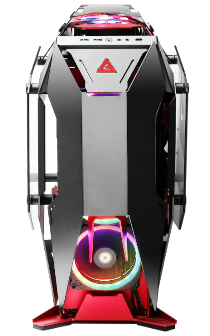 Antec Torque Mid-Tower ATX Gaming Chassis - Red/Black