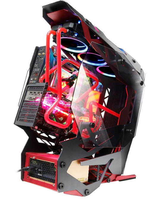 Antec Torque Mid-Tower ATX Gaming Chassis - Red/Black