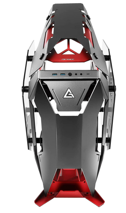 Antec Torque Mid-Tower ATX Gaming Chassis - Red/Black