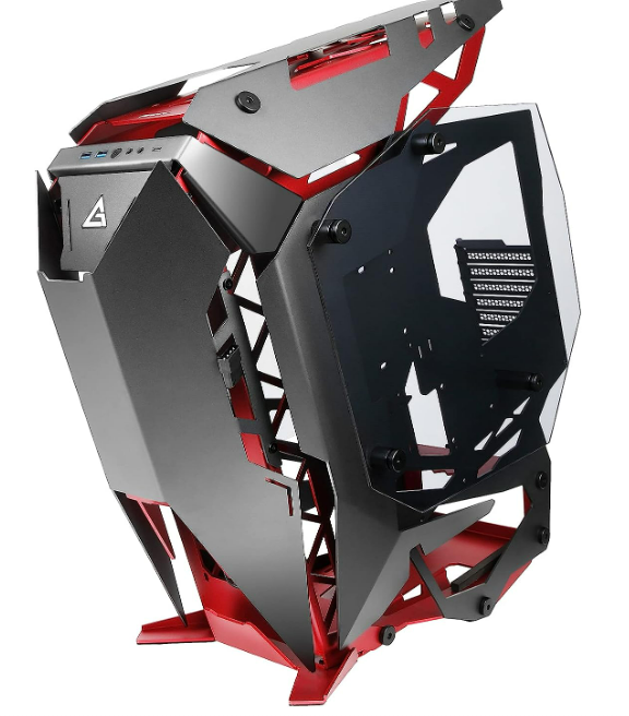 Antec Torque Mid-Tower ATX Gaming Chassis - Red/Black