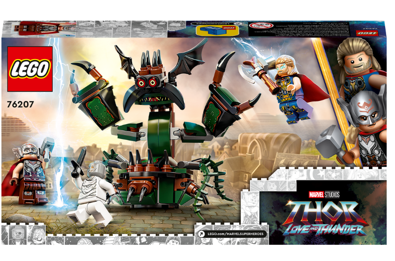 LEGO® Marvel Attack on New Asgard 76207 Building Toy Set (159 Pieces)