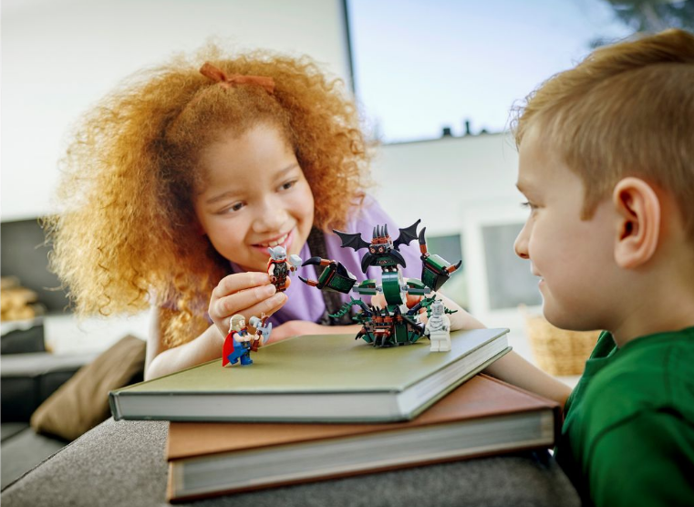 LEGO® Marvel Attack on New Asgard 76207 Building Toy Set (159 Pieces)