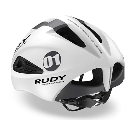 Rudy Project Boost 01 Helmet - White / Graphite With Visor