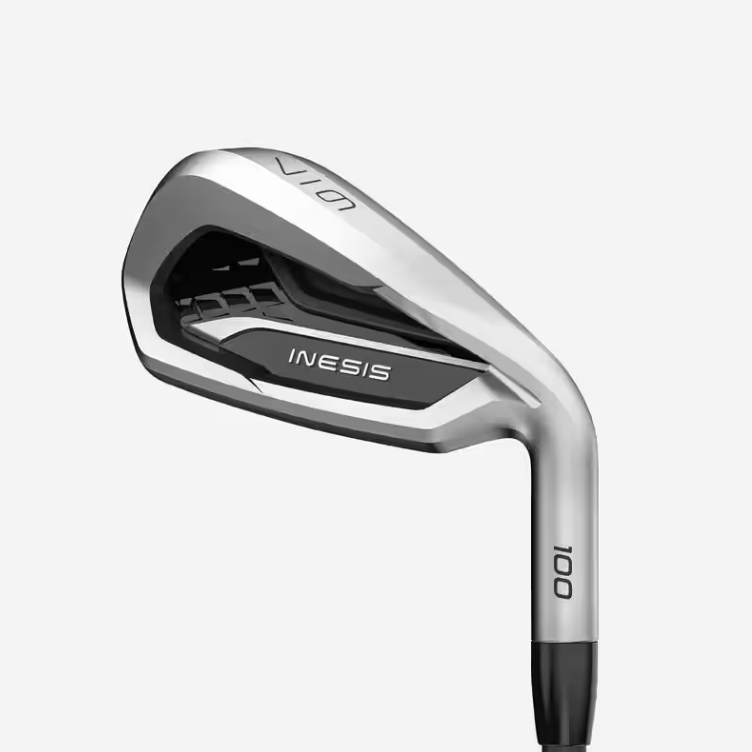 Decathlon Inesis Ultra-lightweight Stand Bag with 7-Club Graphite Adult Golf Set