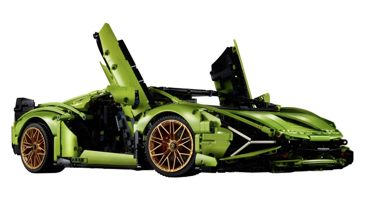 LEGO® Technic™ Lamborghini Sián FKP 37 Model Car 42115 Building Toy Cars (3,696 Pieces)