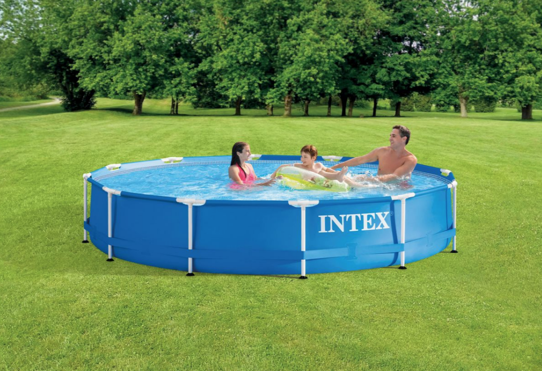 INTEX Pool - Metal Frame - With Pump