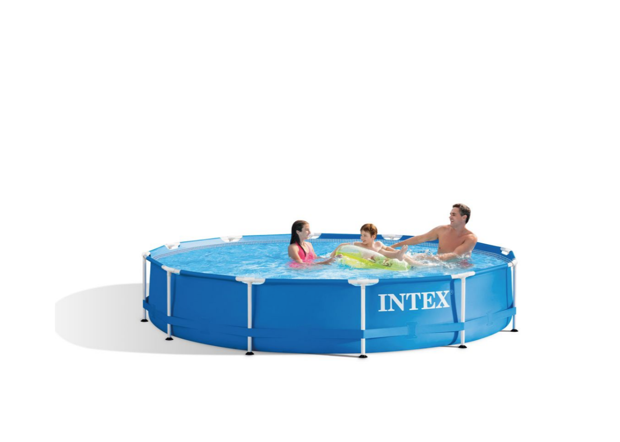 INTEX Pool - Metal Frame - With Pump
