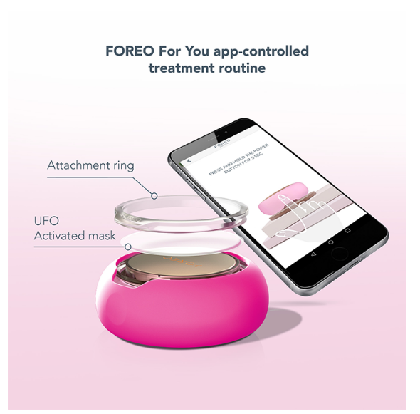 FOREO UFO Mini 2, 2-Minute Facial Skincare Device