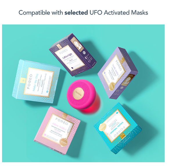 FOREO UFO Mini 2, 2-Minute Facial Skincare Device