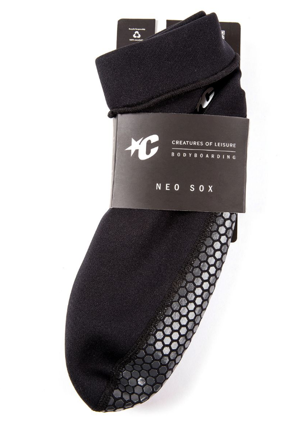 Creatures Neo Fin Sox - Hi Cut Medium - Black