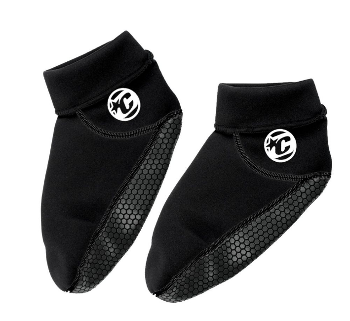 Creatures Neo Fin Sox - Hi Cut Medium - Black