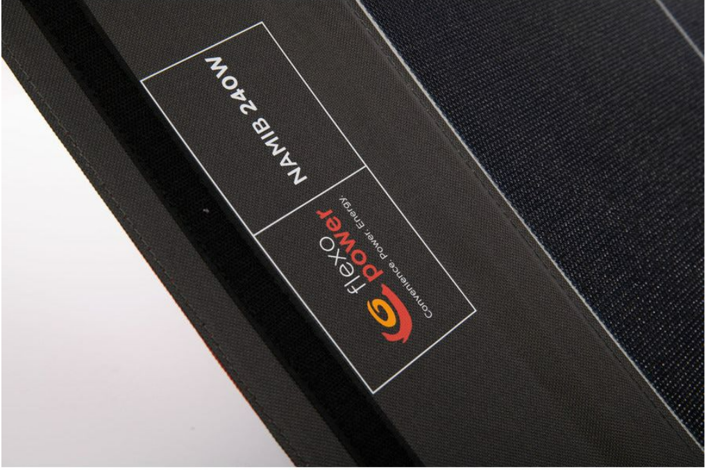 Namib-240 Teflon (Etfe) Foldable Solar Panel By Flexopower