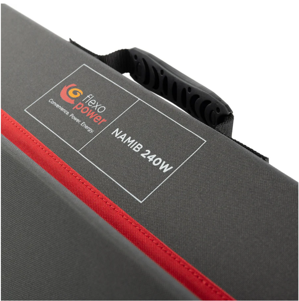 Namib-240 Teflon (Etfe) Foldable Solar Panel By Flexopower