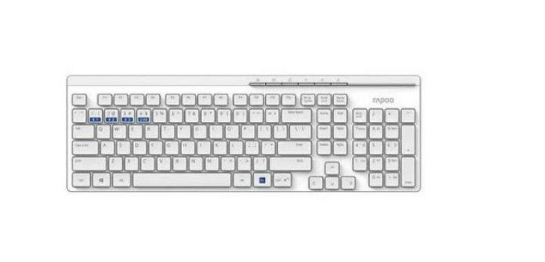 Rapoo Multimode 8100M White Wireless Combo