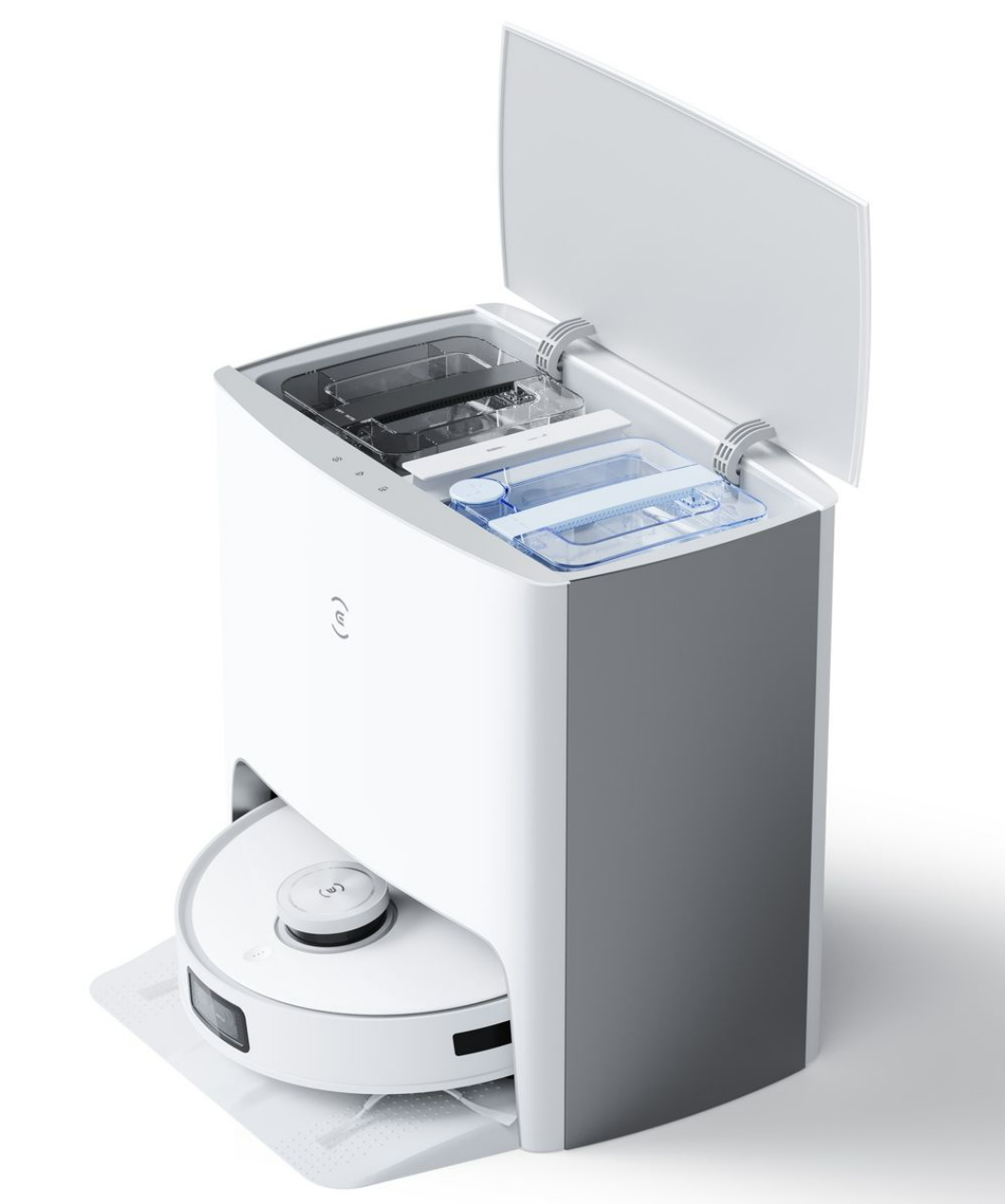 Ecovacs DEEBOT T10 TURBO Robot Vacuum Cleaner - 3000Pa, 260min Runtime, AI