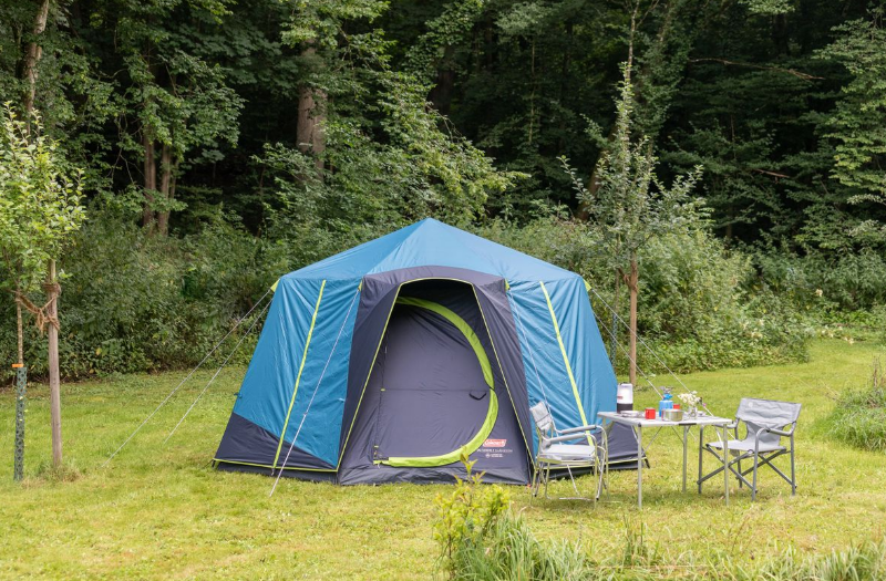 Coleman Octagon 8 Person Darkroom Family Camping Dome Tent