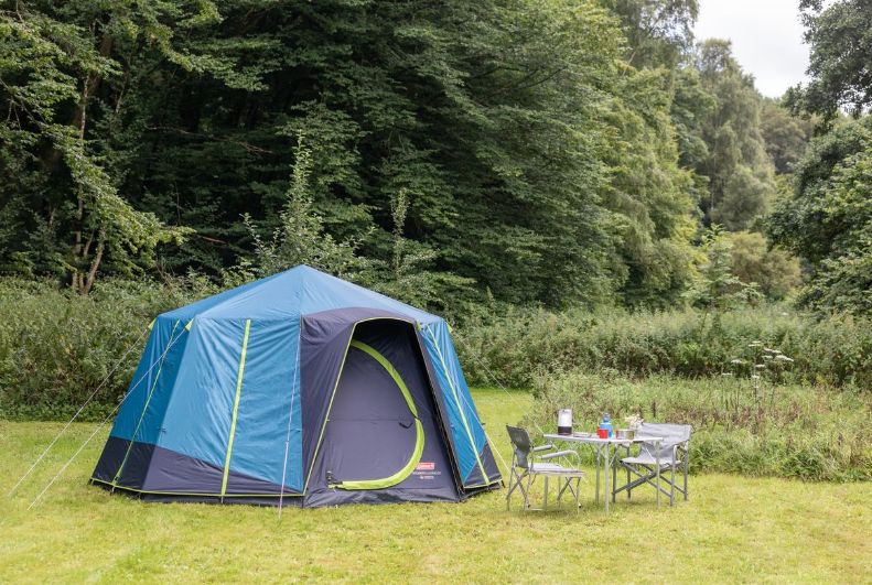 Coleman Octagon 8 Person Darkroom Family Camping Dome Tent