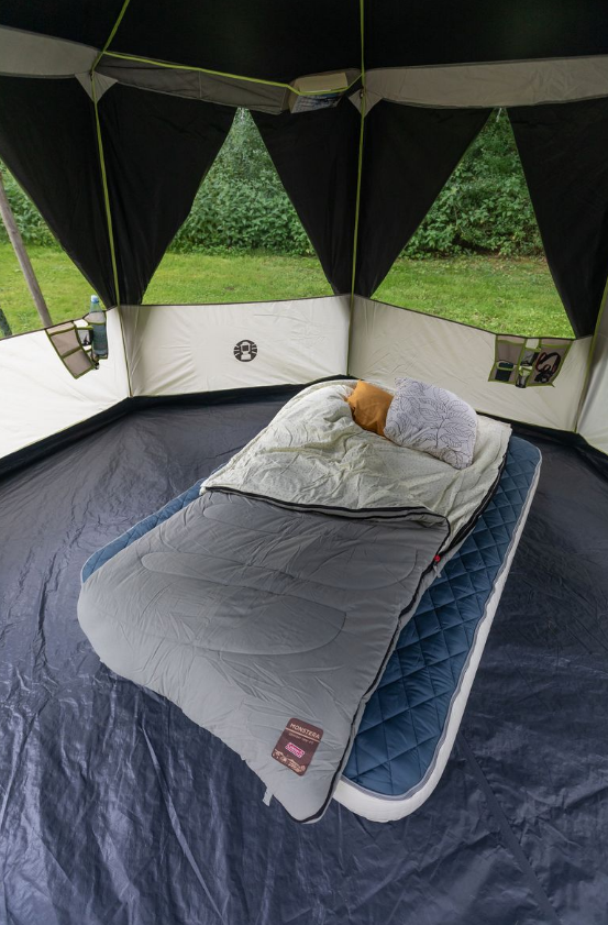 Coleman Octagon 8 Person Darkroom Family Camping Dome Tent