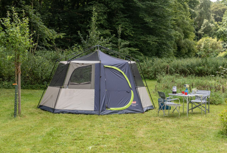 Coleman Octagon 8 Person Darkroom Family Camping Dome Tent