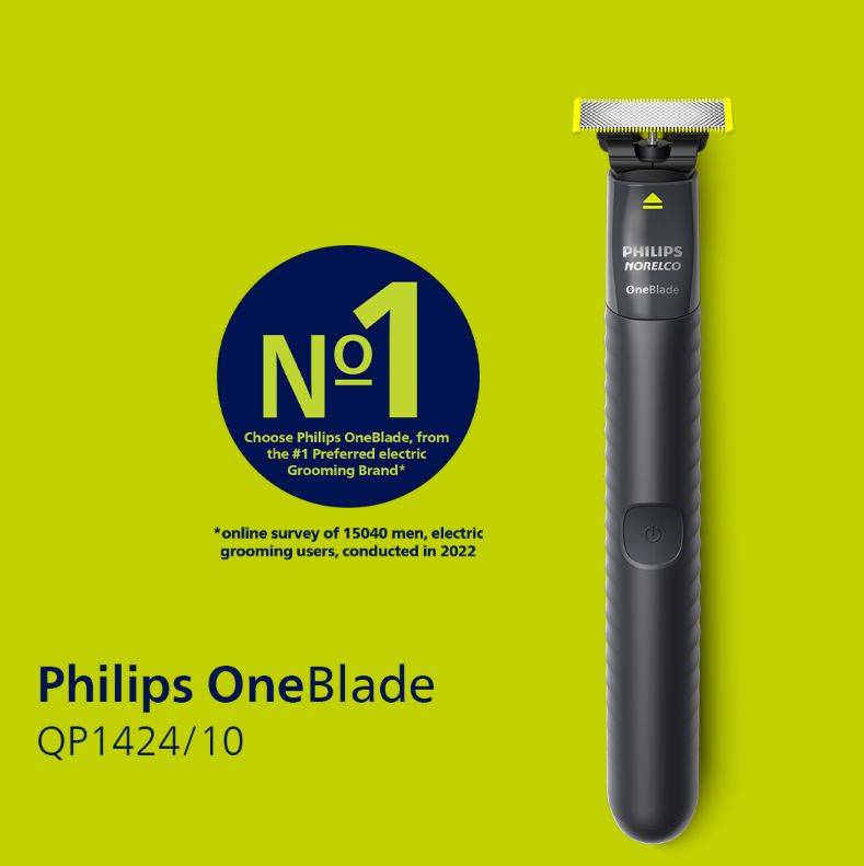 Philips OneBlade with 2 Combs & USB Charging