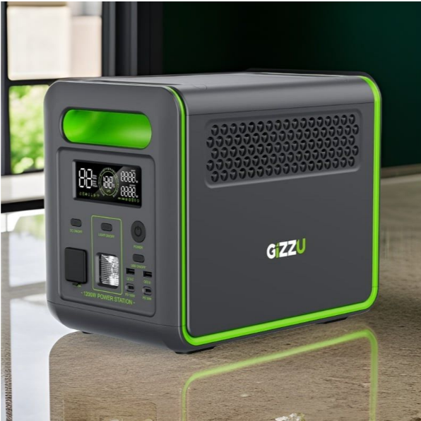 Gizzu Hero Max 1000W 1024Wh UPS Power Station - Black