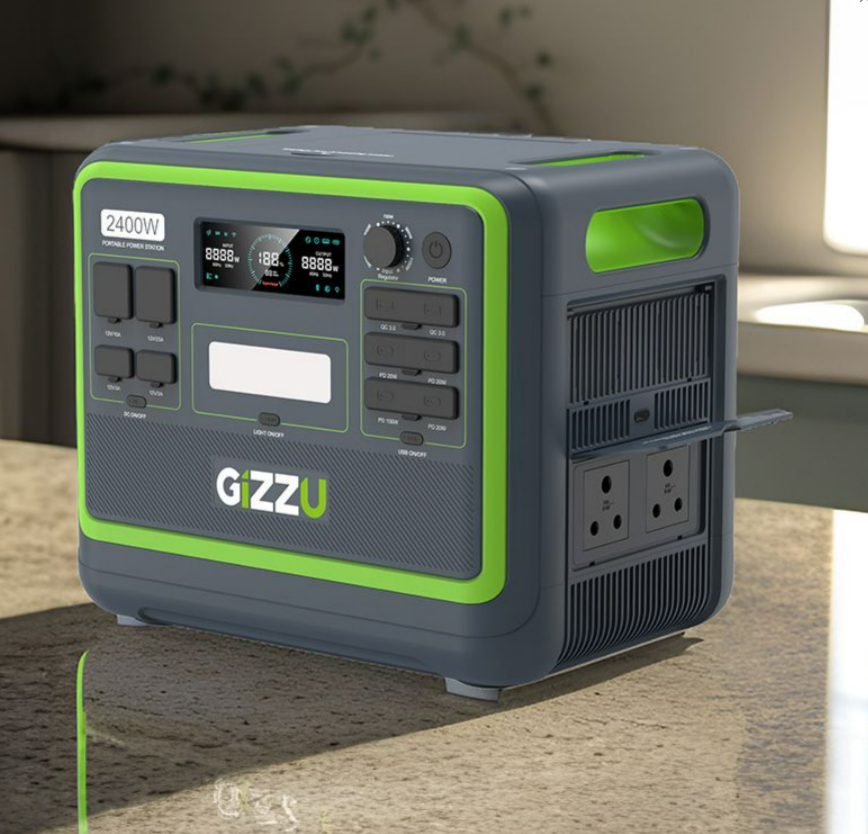 Gizzu HERO PRO 2400W 2048Wh UPS Power Station