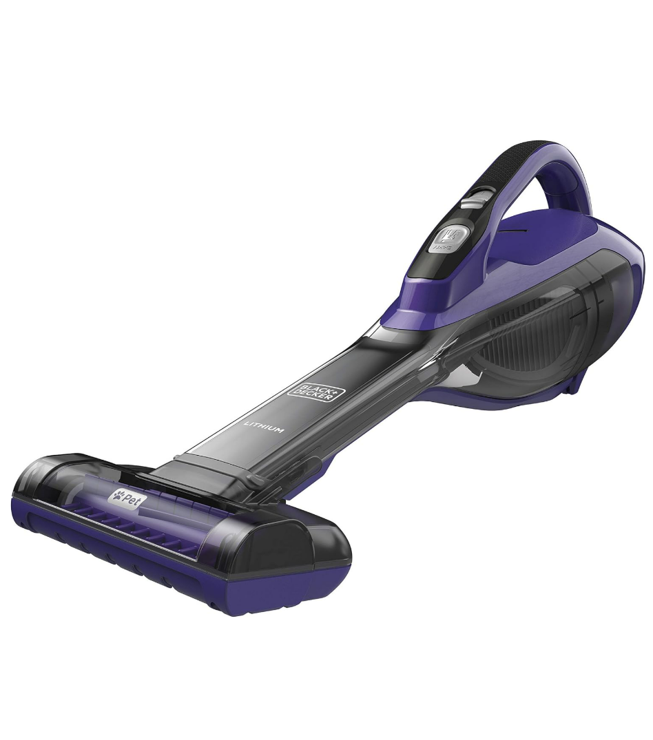 Black & Decker 27Wh Gen 9.5 Cordless Pet Dustbuster Hand Vacuum and 7.2V Cordless Rotary Pet tool Bundle