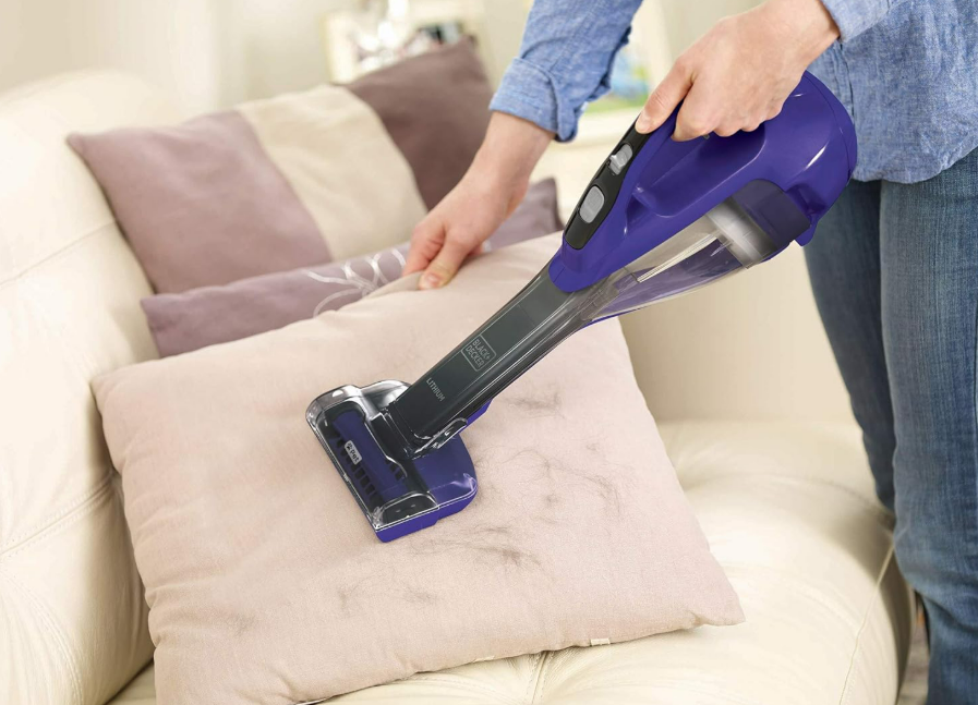 Black & Decker 27Wh Gen 9.5 Cordless Pet Dustbuster Hand Vacuum and 7.2V Cordless Rotary Pet tool Bundle