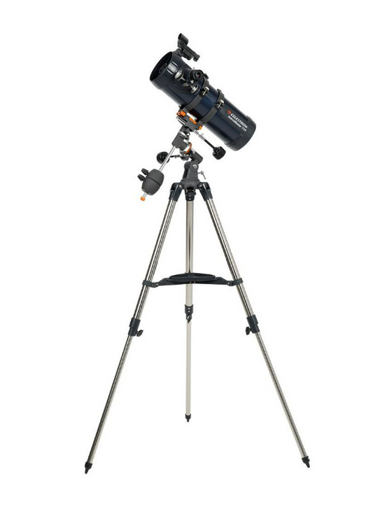 Celestron ASTROMASTER 114EQ Including Motor Drive & Smartphone Adapter