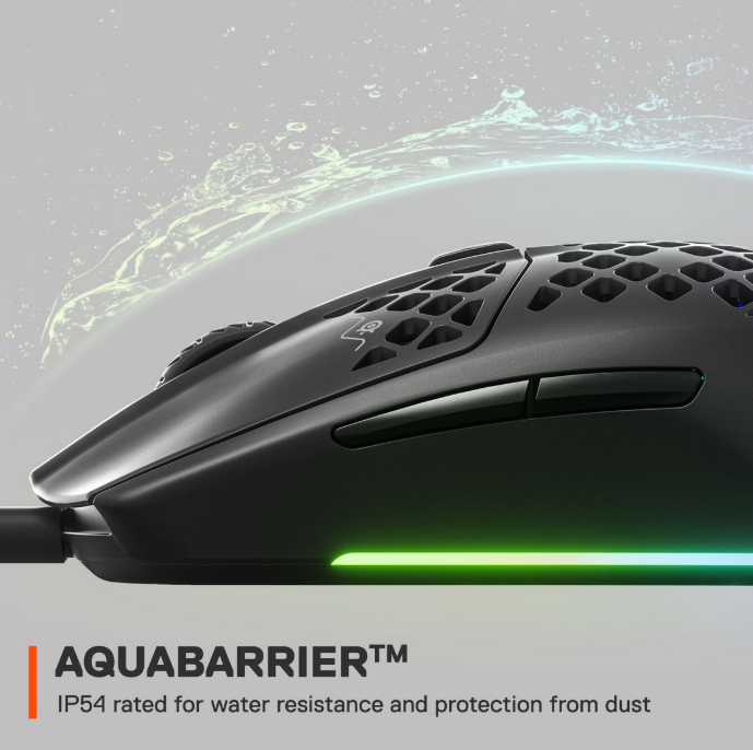 SteelSeries Aerox 3 Onyx Wired Mouse