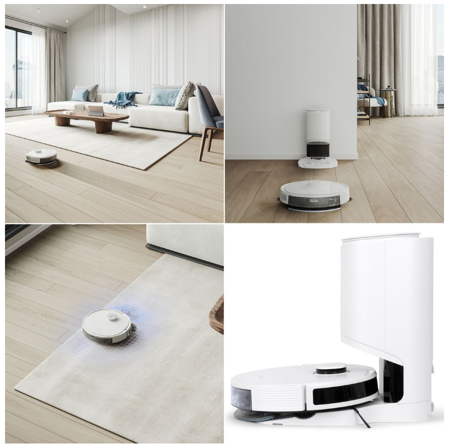 Ecovacs Deebot N8+ Robot Vacuum Cleaner - dToF LiDAR, 110min Runtime