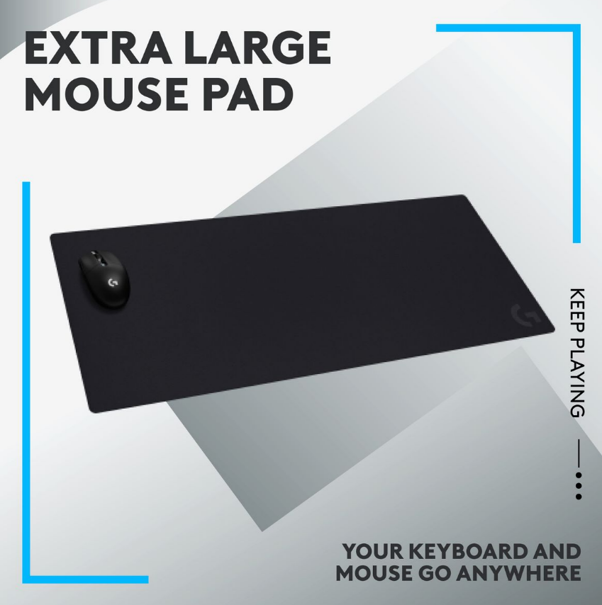 Logitech G840 XL Cloth Gaming Mouse Pad