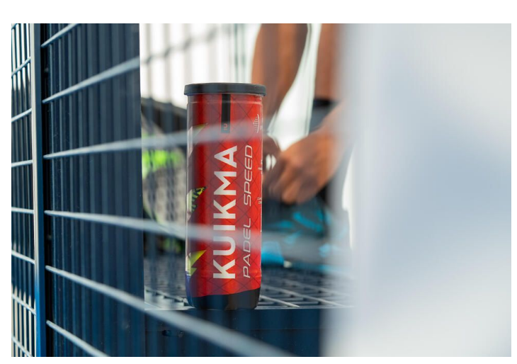 Decathlon Kuikma Pressurised padel balls PB Speed tri-pack