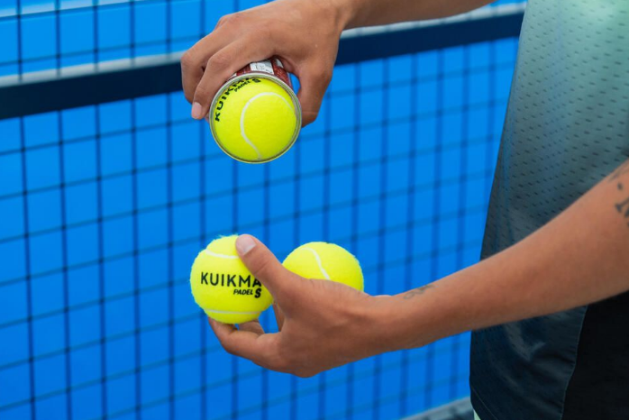 Decathlon Kuikma Pressurised padel balls PB Speed tri-pack