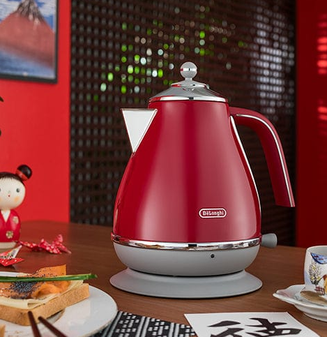 De'Longhi Icona Capitals Kettle, Tokyo Red