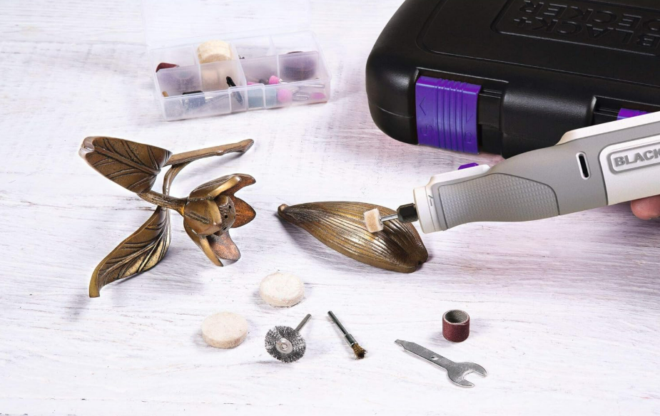BLACK+DECKER 7.2V Cordless Pet Rotary Tool Set with 35 Accessories (Model: BCRT8IPETK-XJ