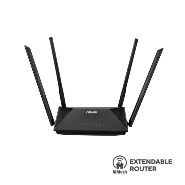ASUS RT-AX53U AX1800 AiMesh Extendable Wifi 6 Router
