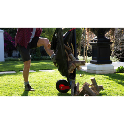 Homebarrow - A Garden Wheelbarrow - strong, steerable & space-saving