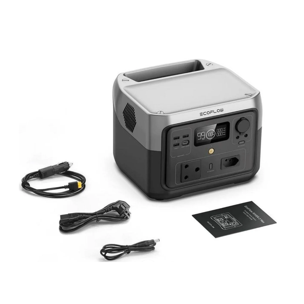 EcoFlow RIVER 2 Max 512Wh Portable Power Station - SA Plug Points