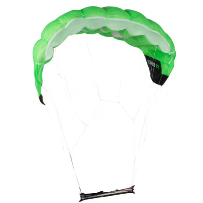 Decathlon Orao Taction Kite 1.9 m2 + Bar - Neon Green Kite