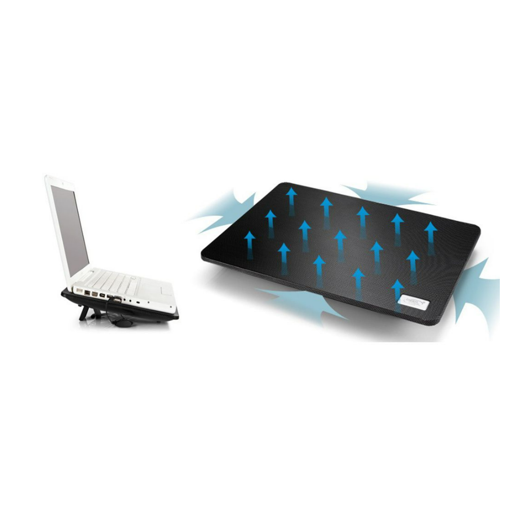 DeepCool N1 15.6` Black Notebook Cooler w/180mm Fan