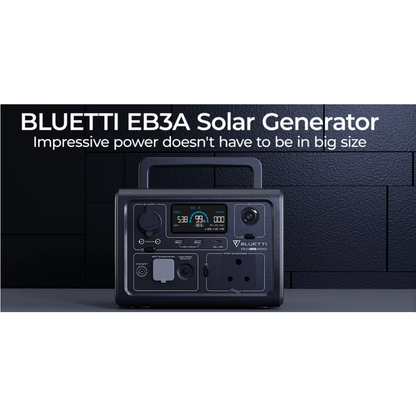 Bluetti EB3A Portable Power Station 600W 268Wh