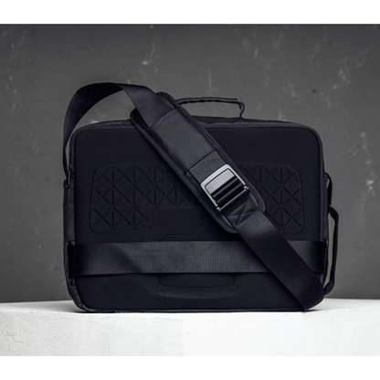 Decathlon 20l Backenger Activ Mblty Urban Walking Messenger Bag Backpack - Black