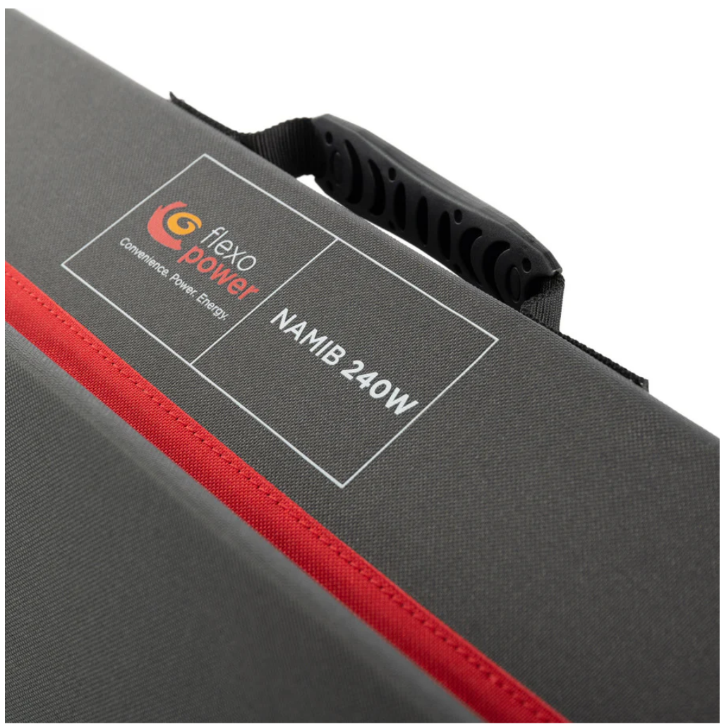 Namib-240 Teflon (Etfe) Foldable Solar Panel By Flexopower