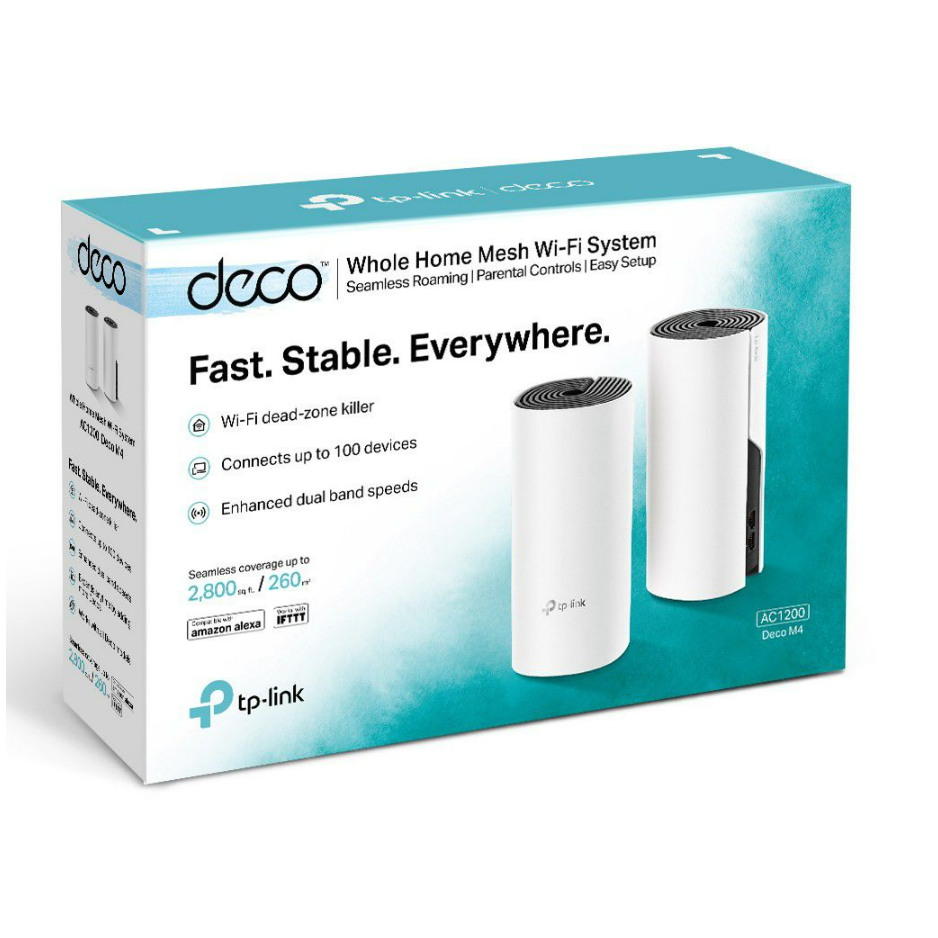 TP-LINK DECO M4, 2 Pack AC1200