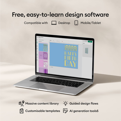 Cricut Explore 5 + Essential Bundle