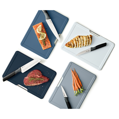 Joseph Joseph Folio™ Plus 8-Piece Knife & Chopping Board Set