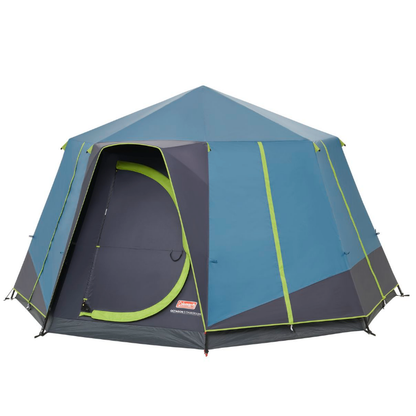 Coleman Octagon 8 Person Darkroom Family Camping Dome Tent