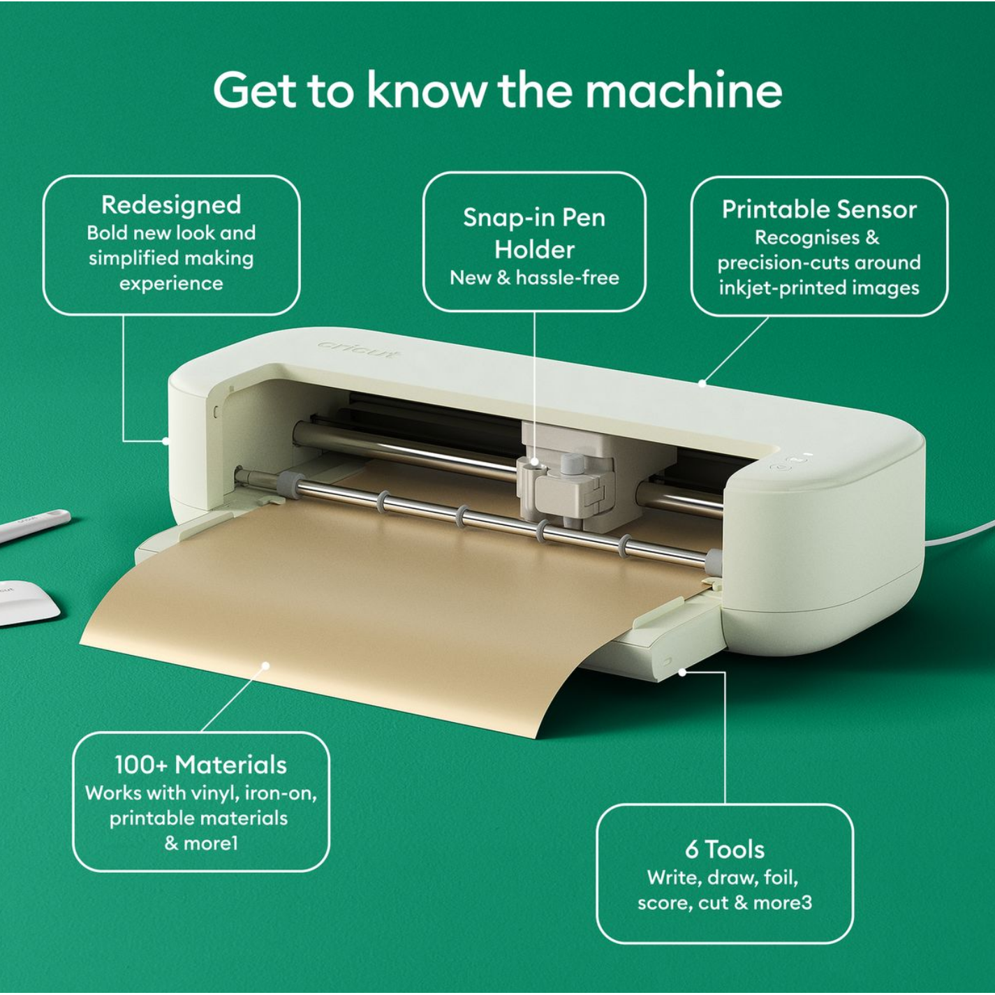 Cricut Explore 5 + Essential Bundle